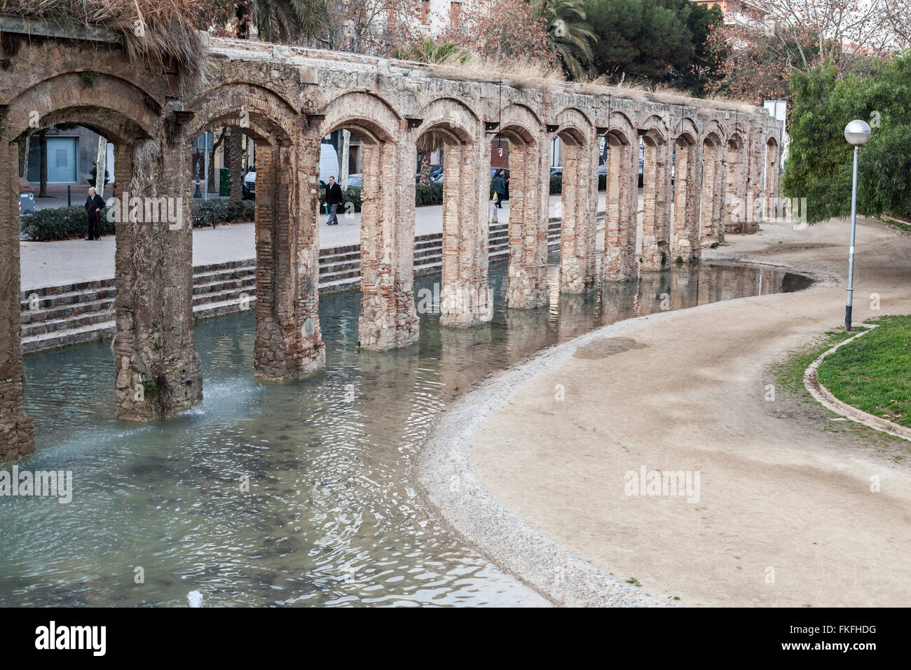 Parc del Clot, Barcelona. Stock Photo