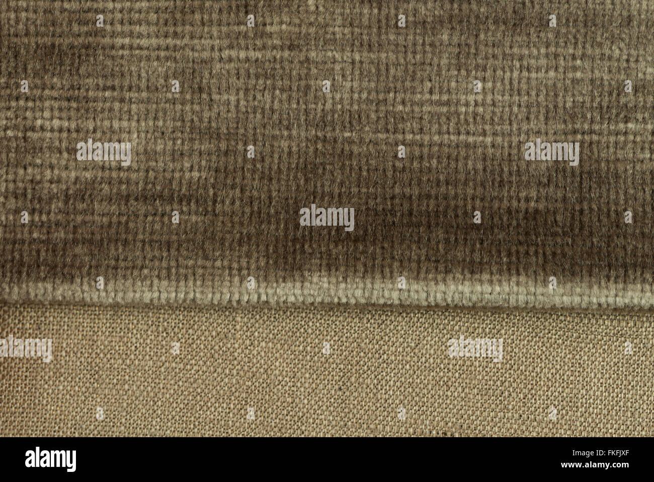 Closeup detail of green fabric texture background Stock Photo - Alamy
