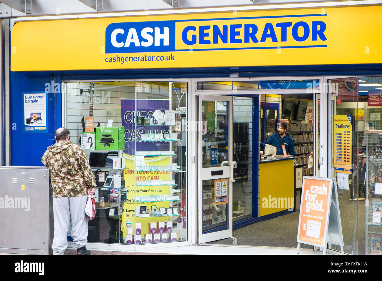 Stepney Street, one of the main shopping streets in declining trade in