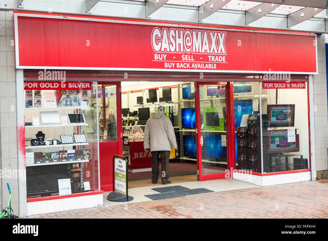 Stepney Street, one of the main shopping streets in declining trade in