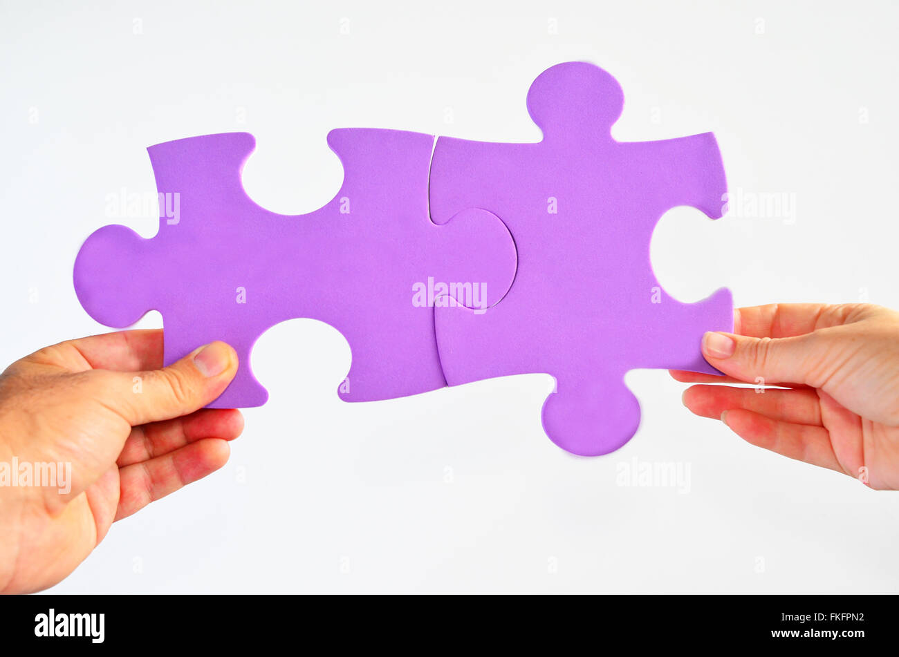 Jigsaw Man High Resolution Stock Photography and Images Alamy