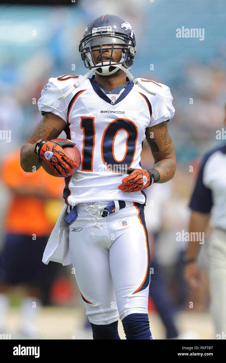 Jacksonville, Florida, UNITED STATES. 12th Sep, 2010. Denver Broncos