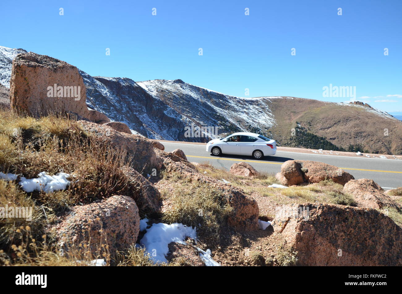 Pikes Peak Highway Hi-res Stock Photography And Images - Alamy