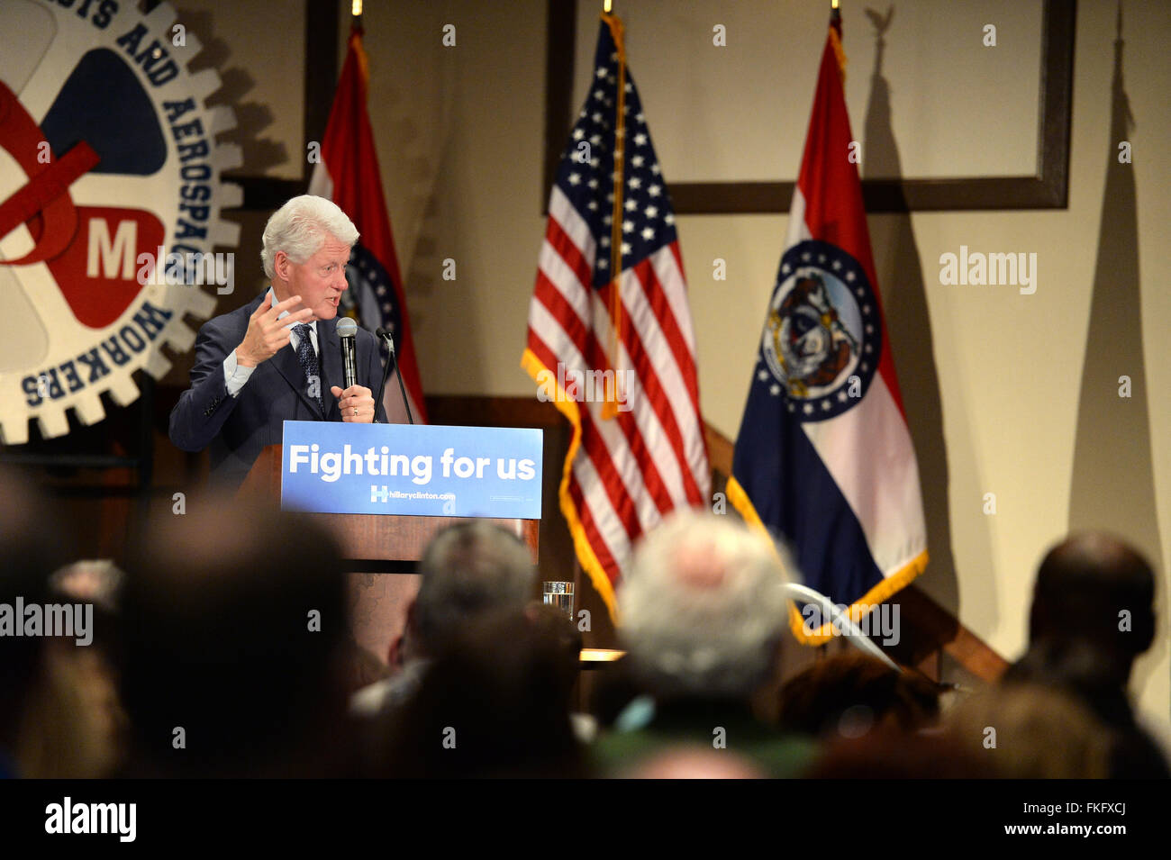 Bridgeton, Missouri, USA. 23rd Mar, 2010. Former president Bill Clinton