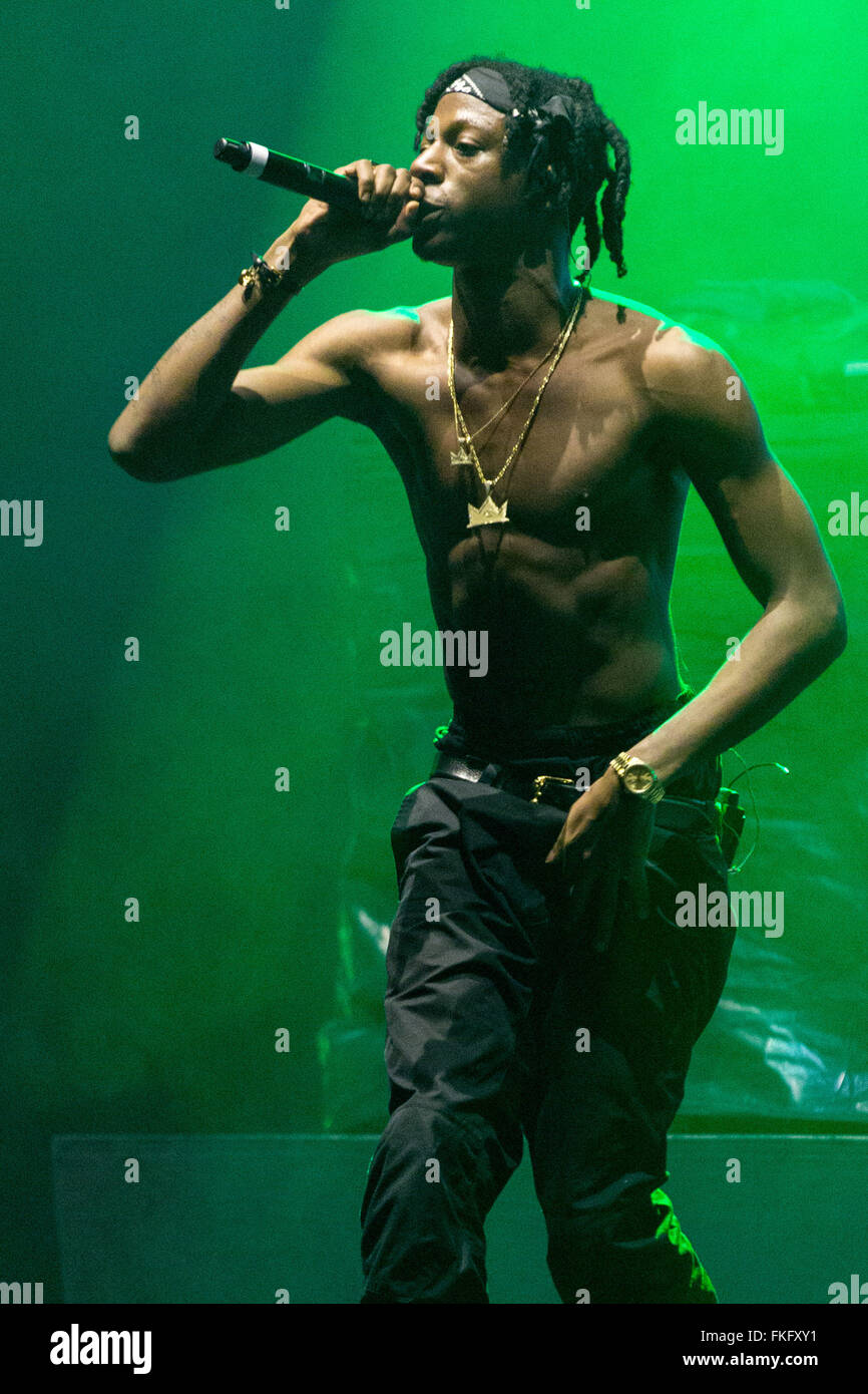 Joey Badass Rapping Joey badass hi-res stock photography and images - Alamy
