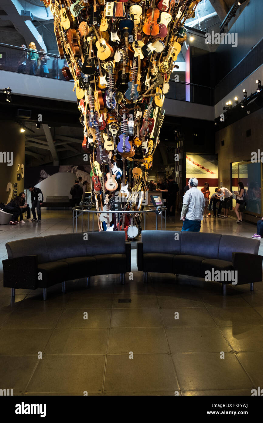 The EMP Museum is a nonprofit museum, dedicated to contemporary popular