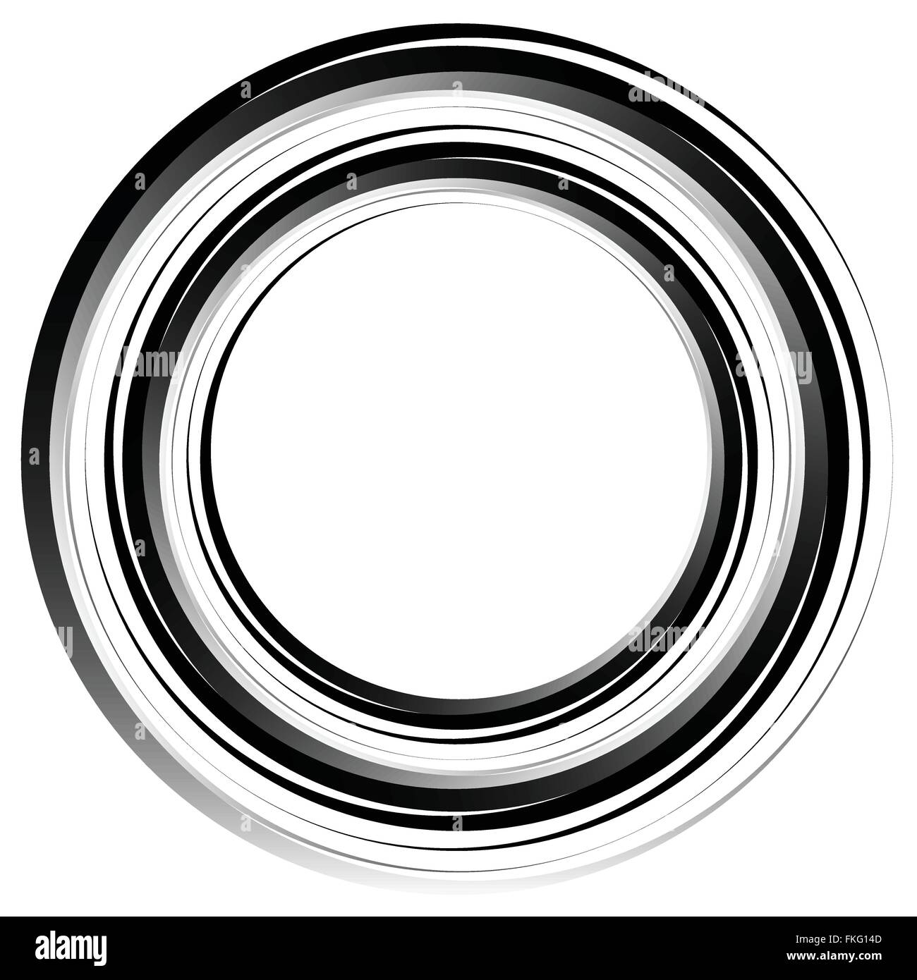 Abstract spirally element. Spinning, vortex graphic. Concentric circles ...