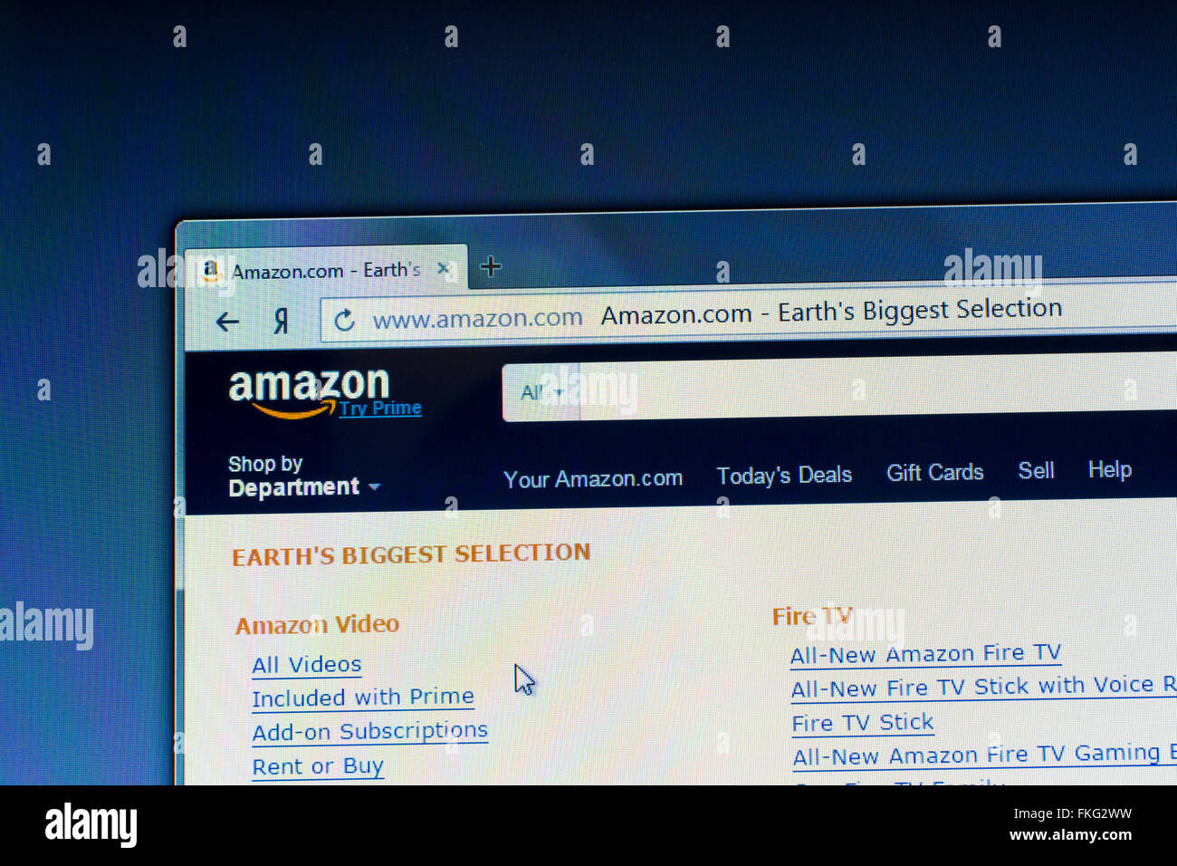 Amazon com online shopping hires stock photography and images Alamy