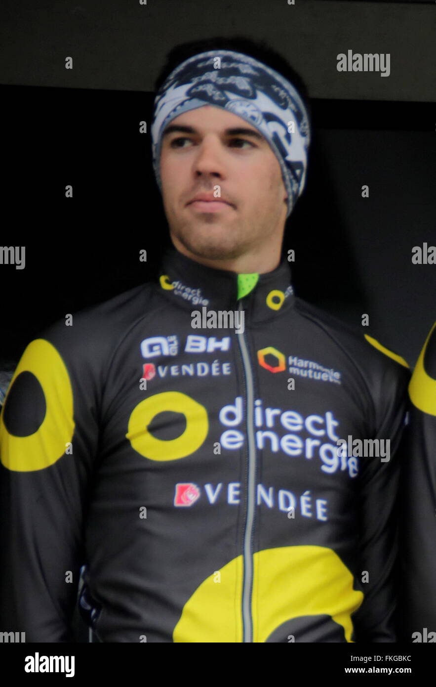 Lilian Calmejane out to the podium at the first stage of Paris Nice
