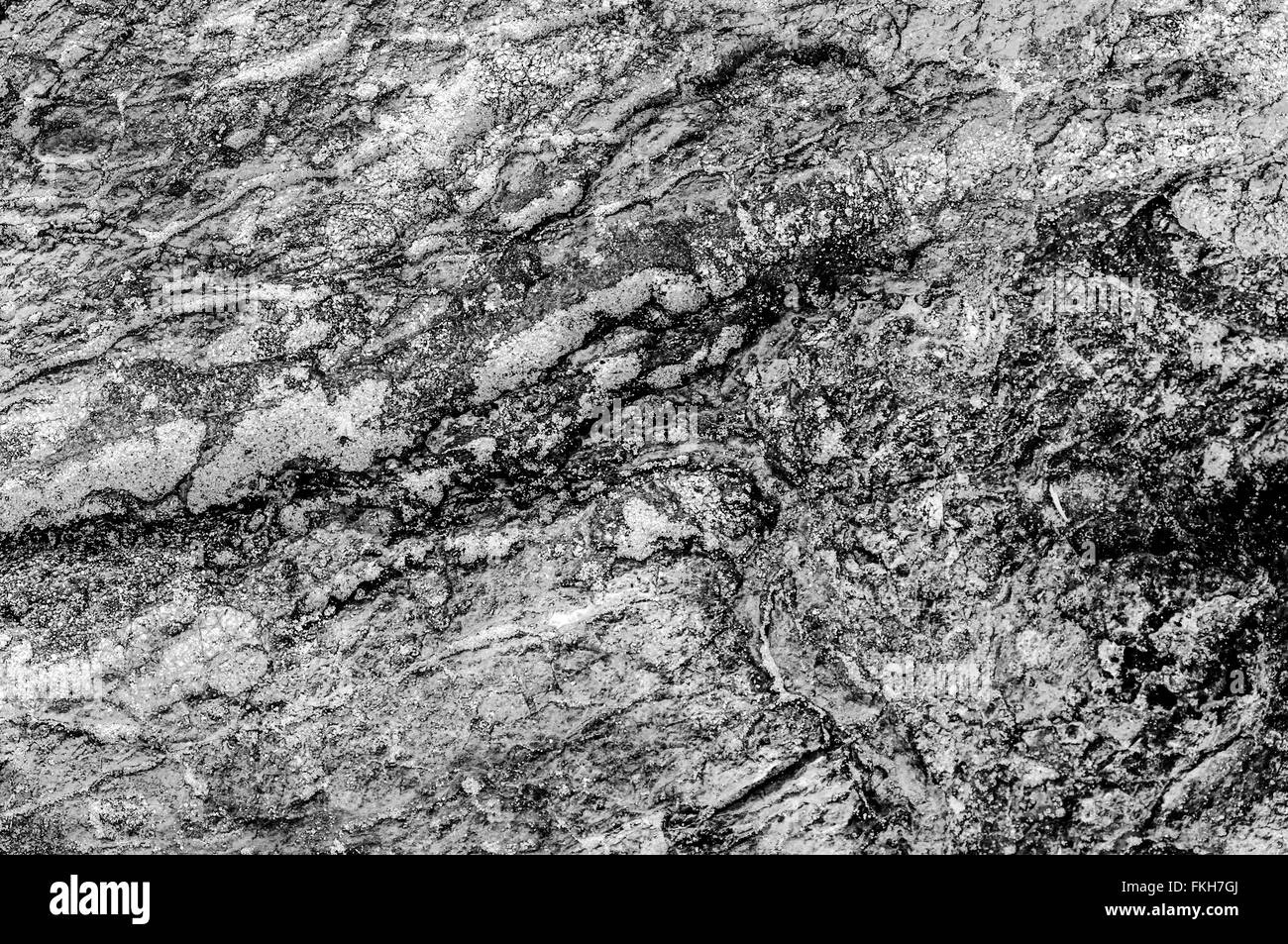 Black white mineral rocks Black and White Stock Photos & Images - Alamy
