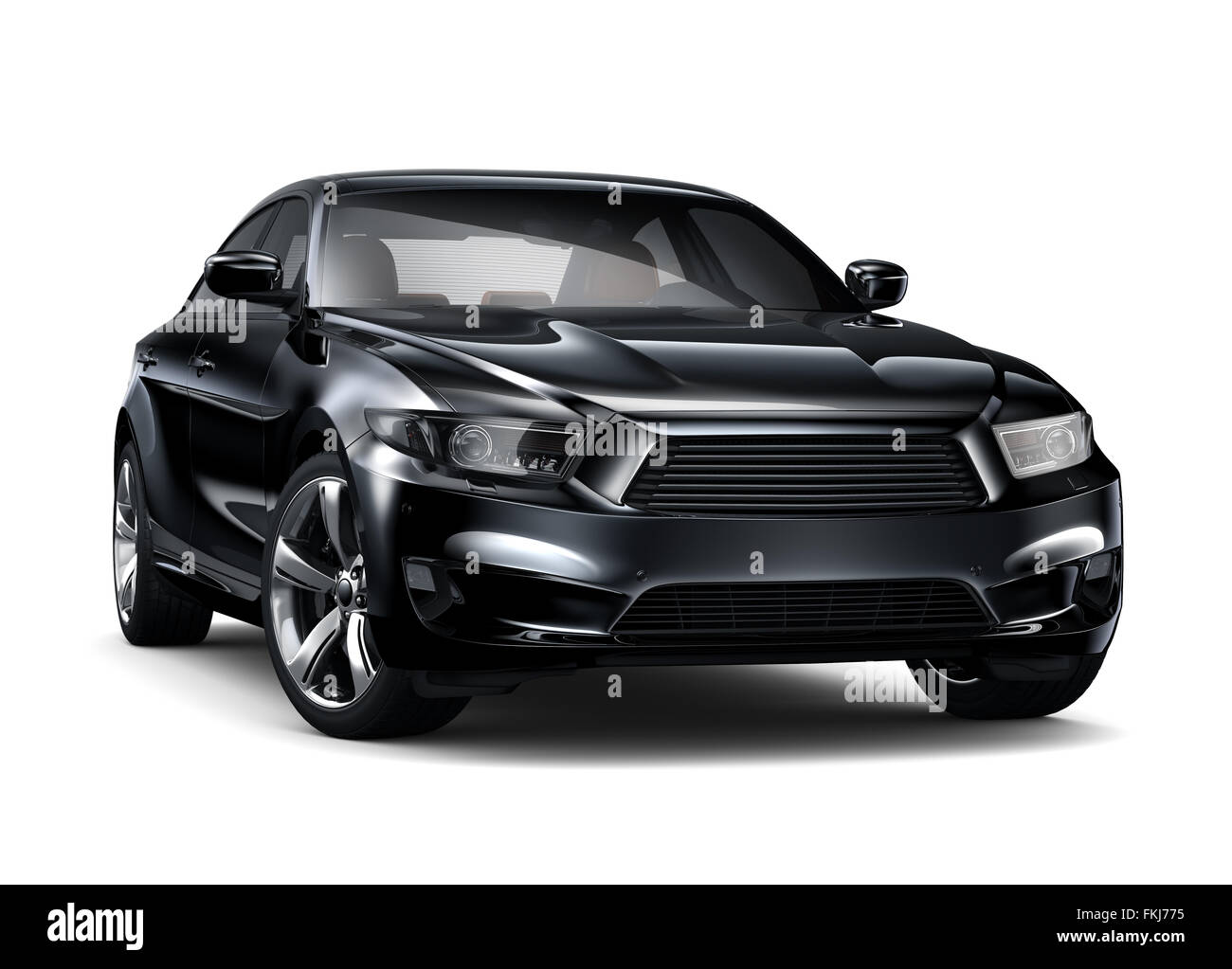 Sedan car Cut Out Stock Images & Pictures - Alamy