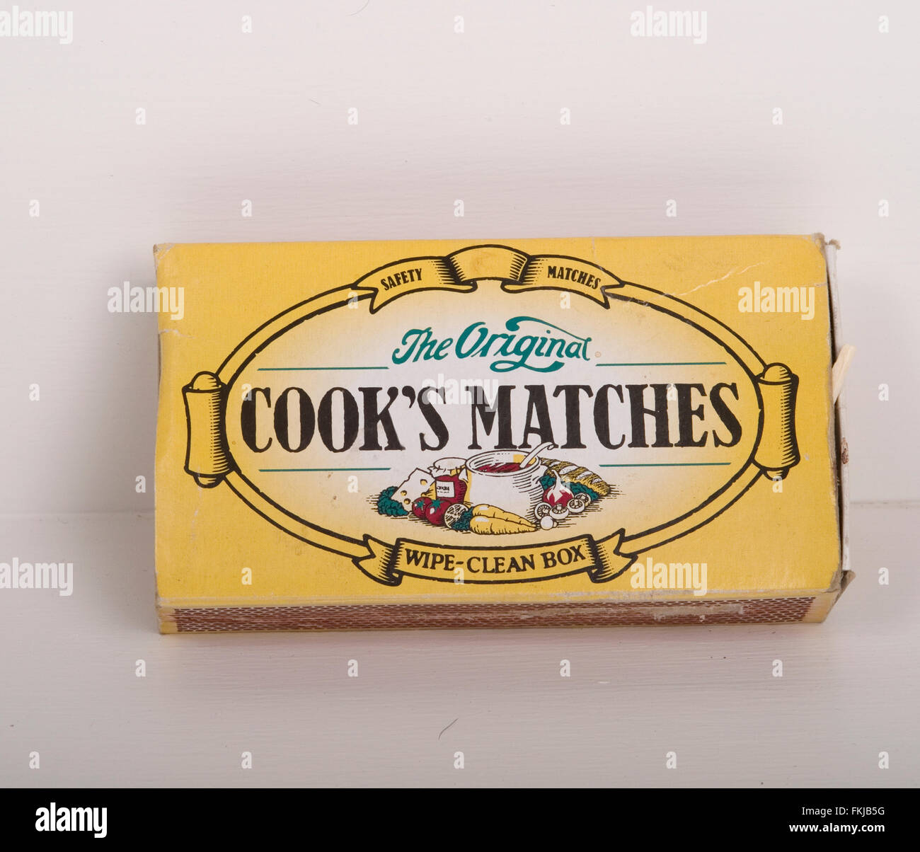 box of matches Stock Photo