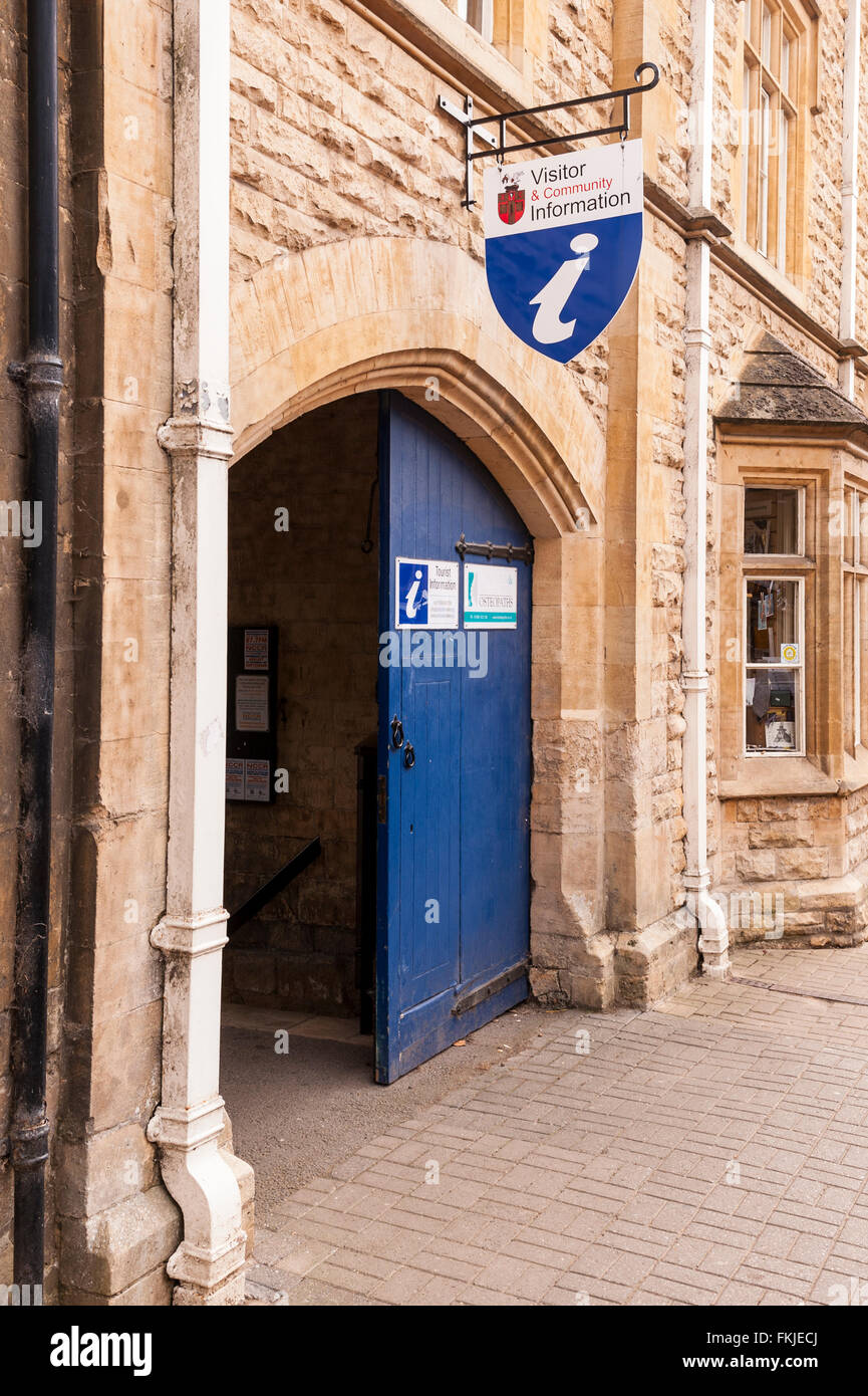 The Visitor & Community Information centre in Chipping Campden , Gloucestershire , England , Britain , Uk Stock Photo