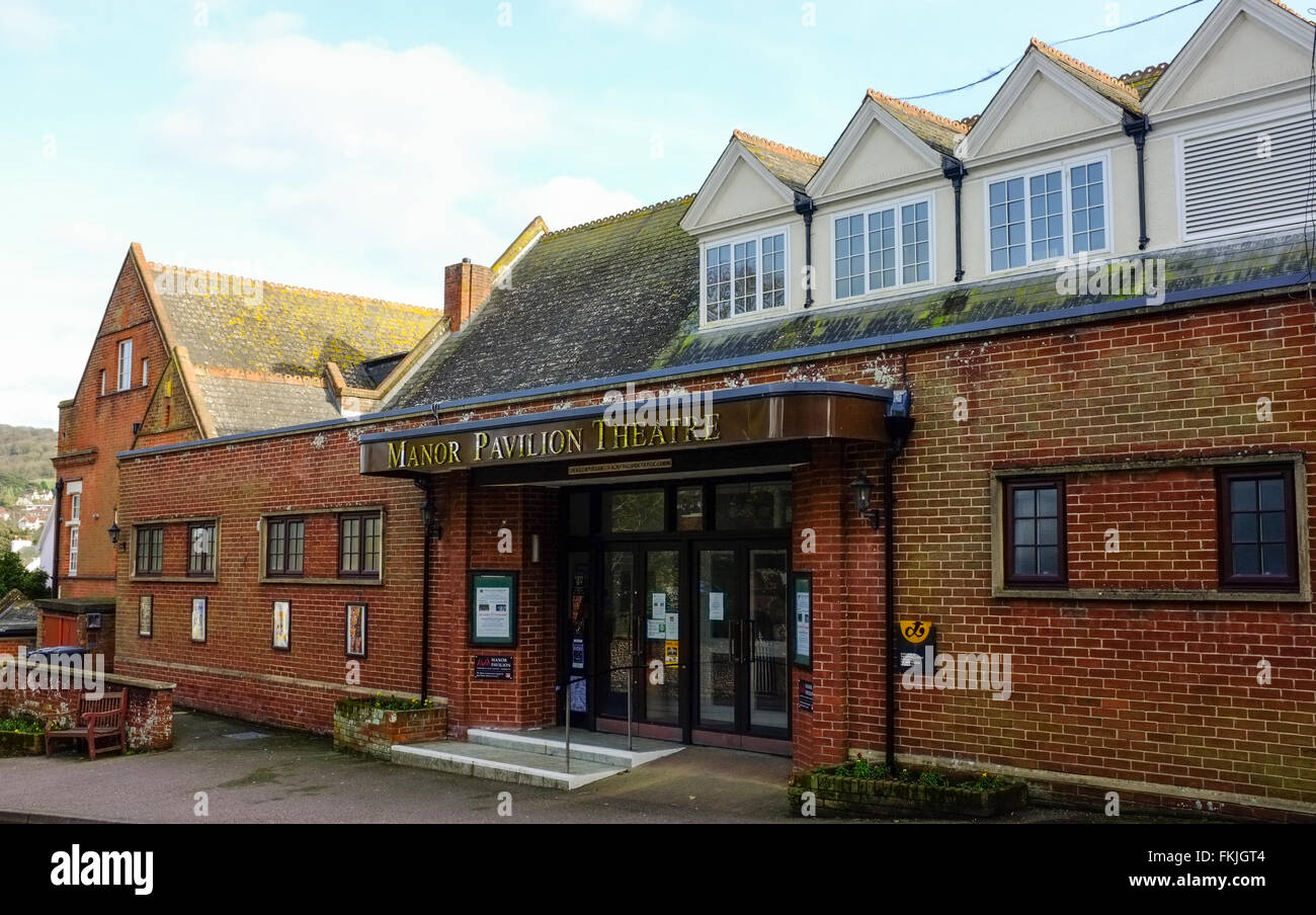 Sidmouth Manor Pavilion Theatre. Stock Photo