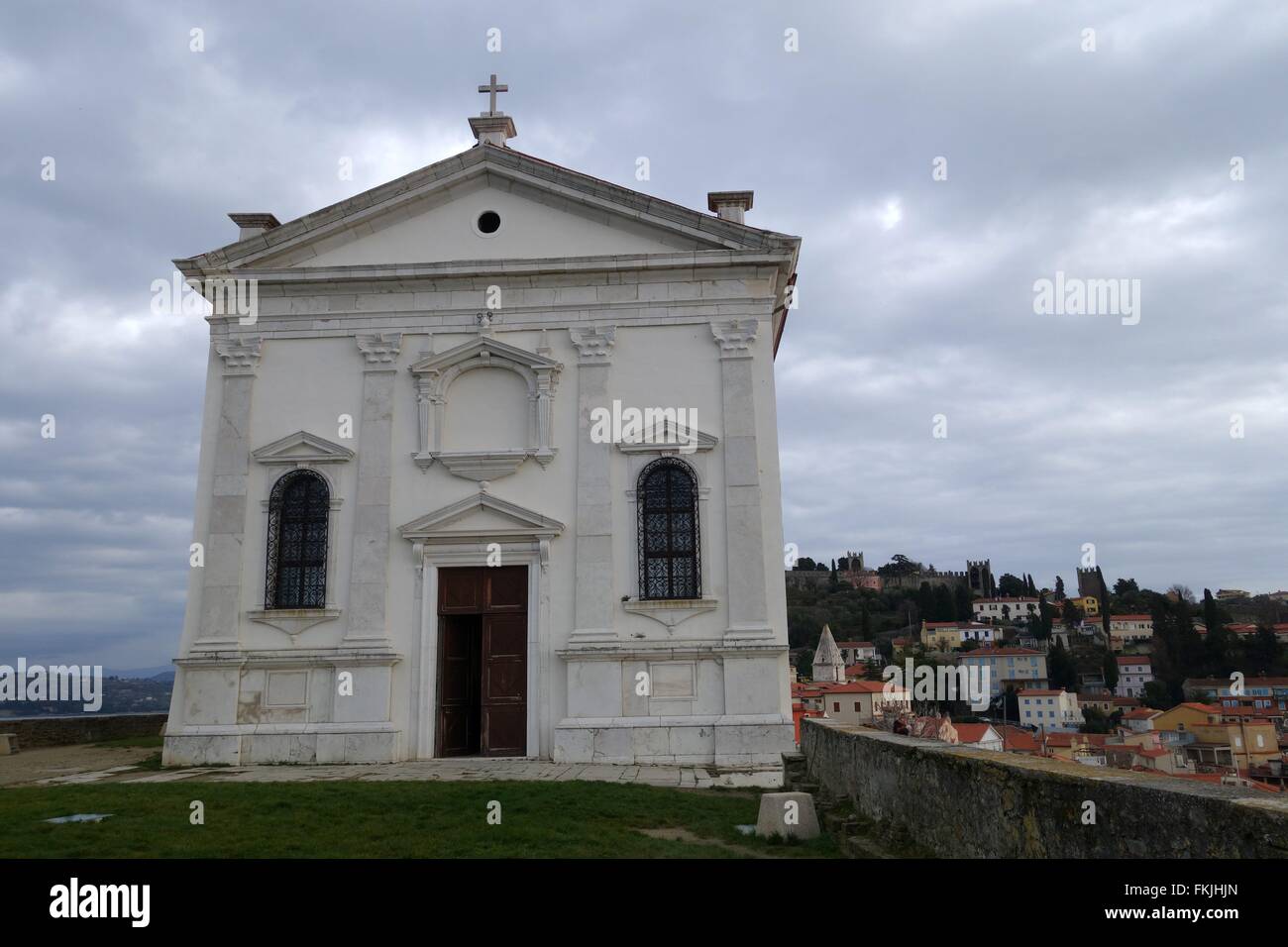 Slovenia - Piran/Pirano - St. George's Church Stock Photo - Alamy