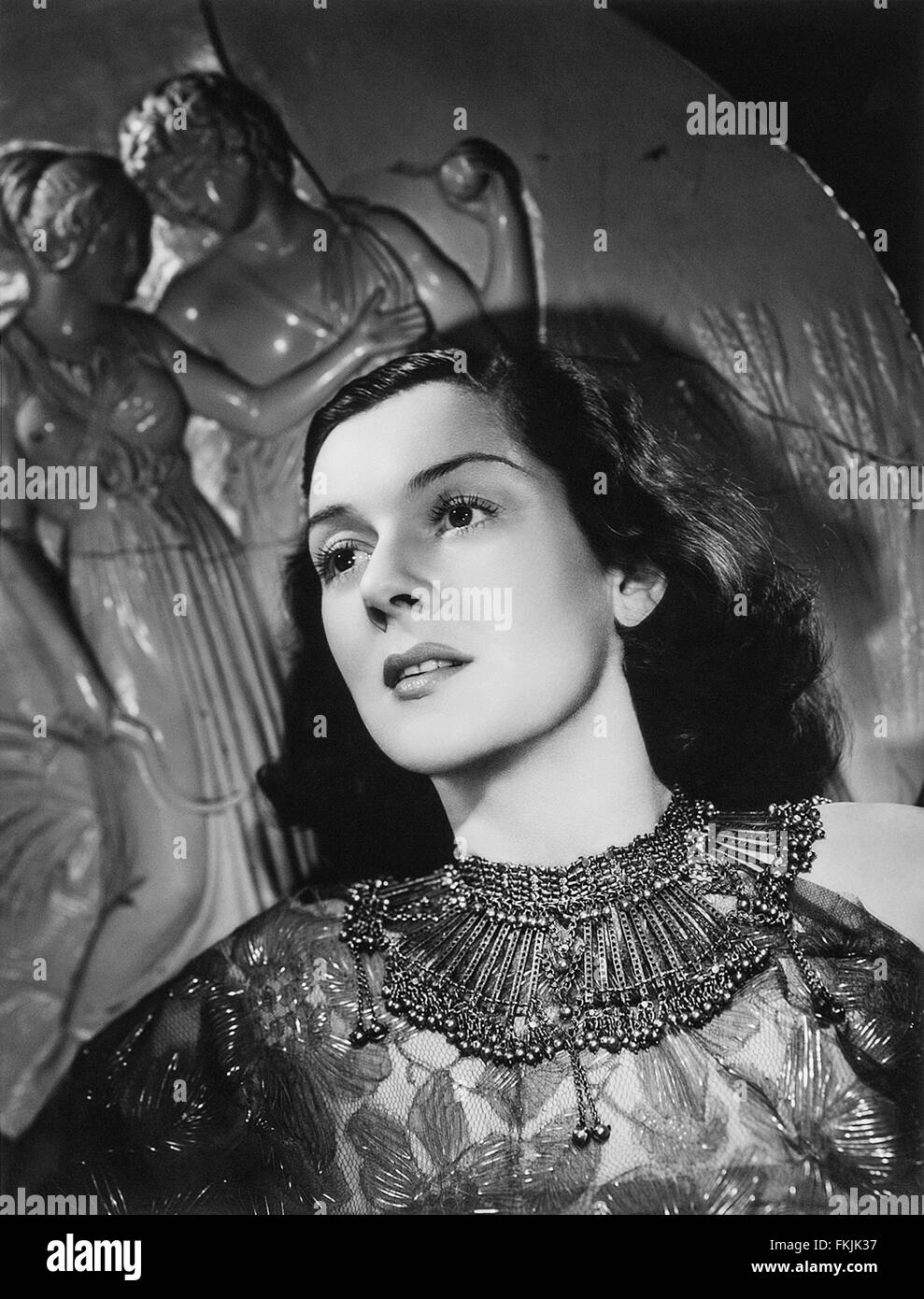 Portrait of Russell Rosalind Stock Photo Alamy