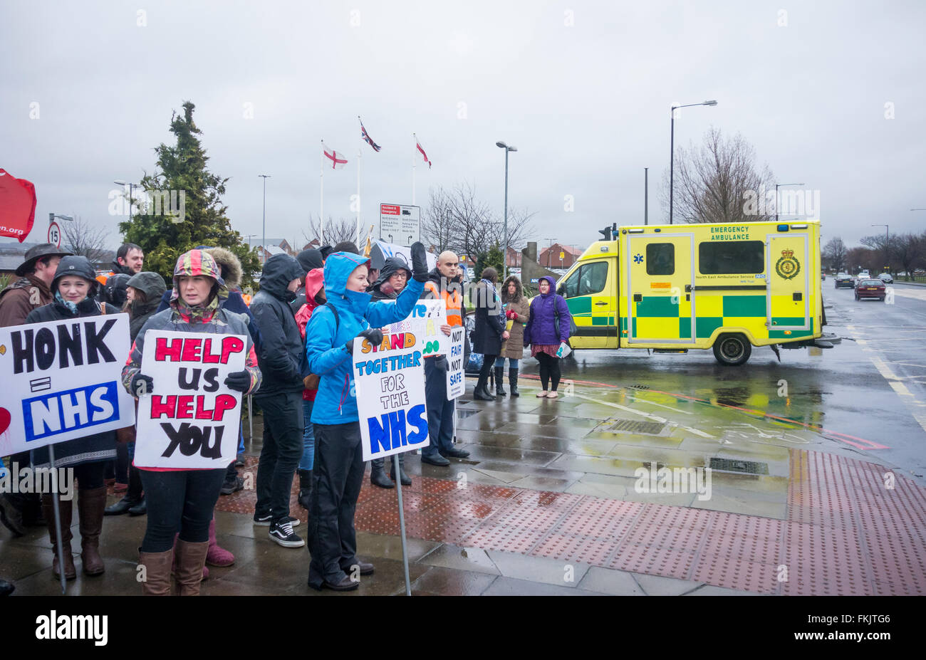 James cook university hospital middlesbrough hires stock photography