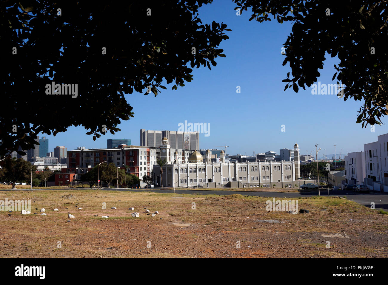 A piece of undeveloped land in what use to be known as District Six