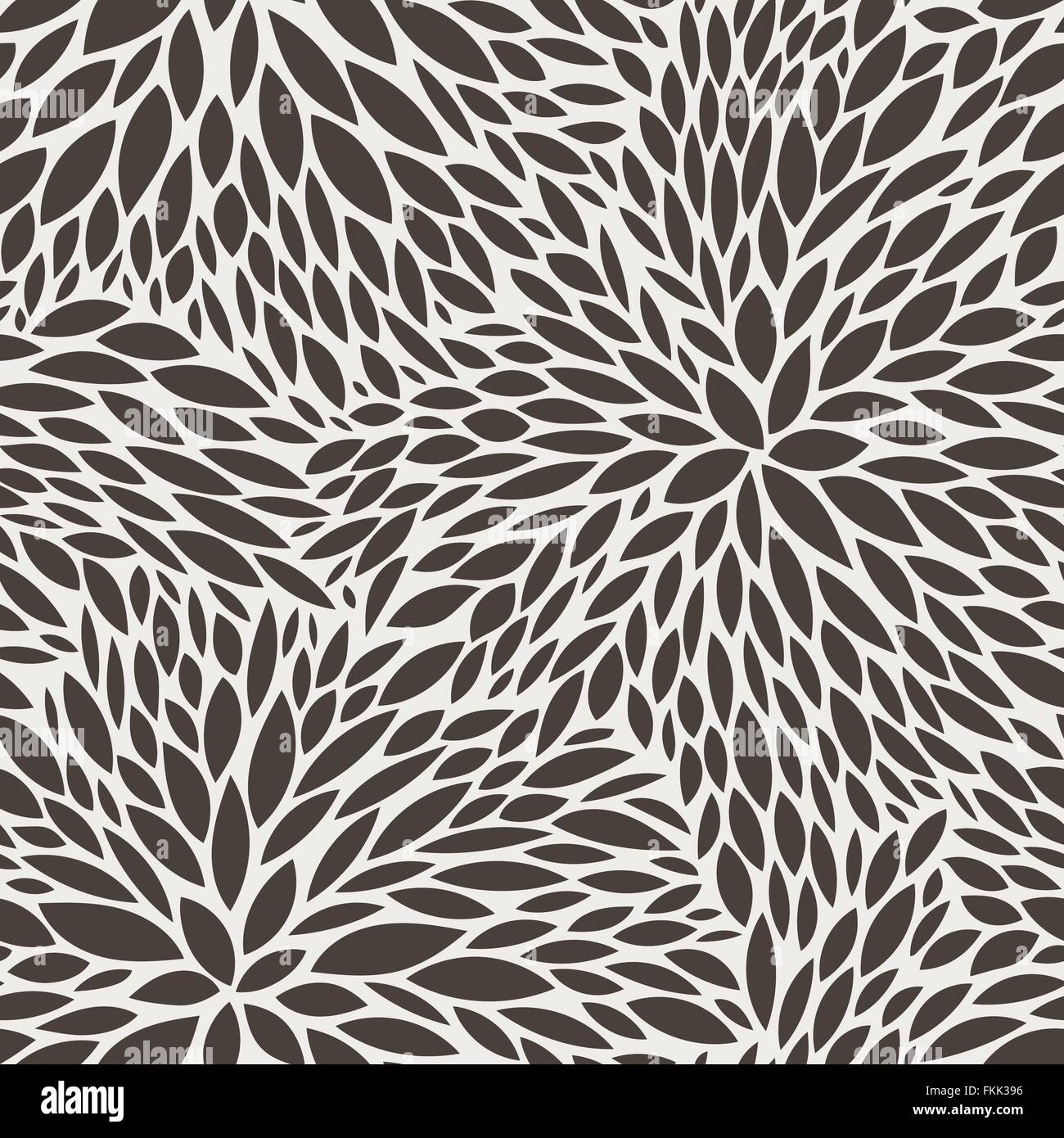 Vector seamless pattern of leaves Stock Vector Image & Art - Alamy