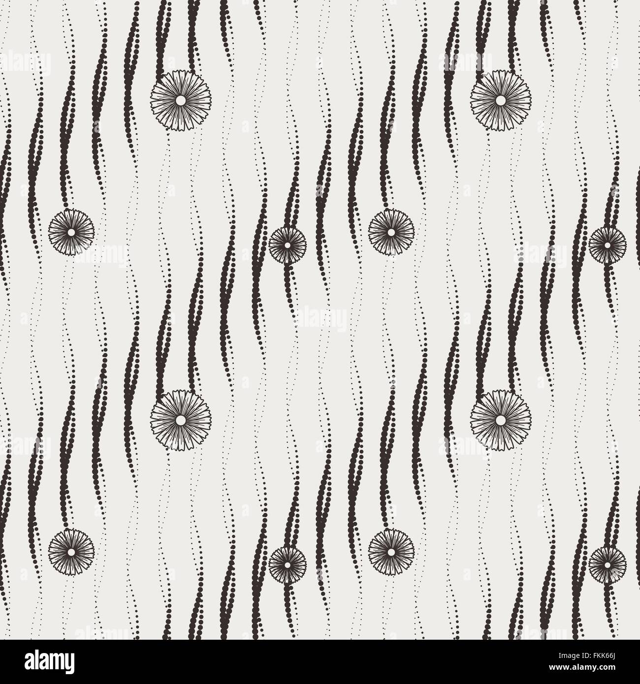 Vector seamless floral pattern Stock Vector Image & Art - Alamy