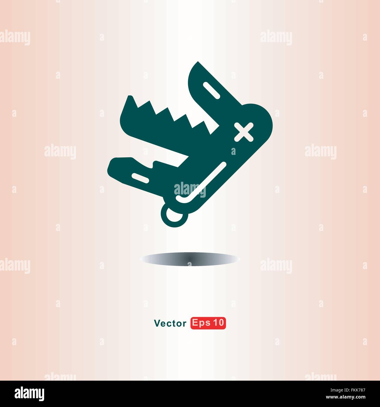 swiss-army-knife-stock-vector-image-art-alamy