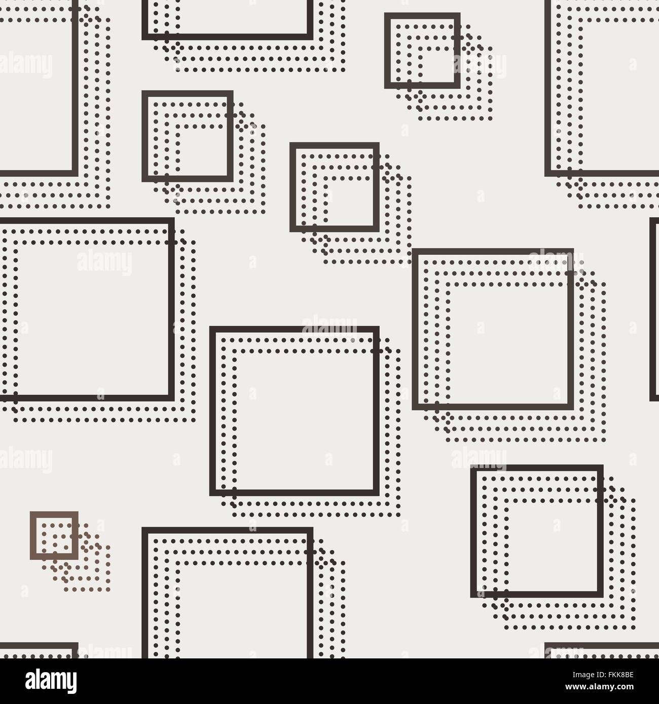 Vector seamless dotted and lined pattern Stock Vector Image & Art - Alamy