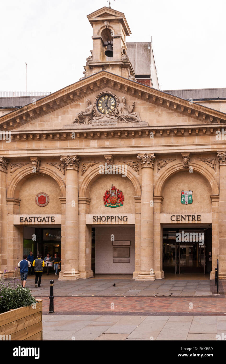 The Eastgate Shopping Centre at Gloucester , Gloucestershire , England