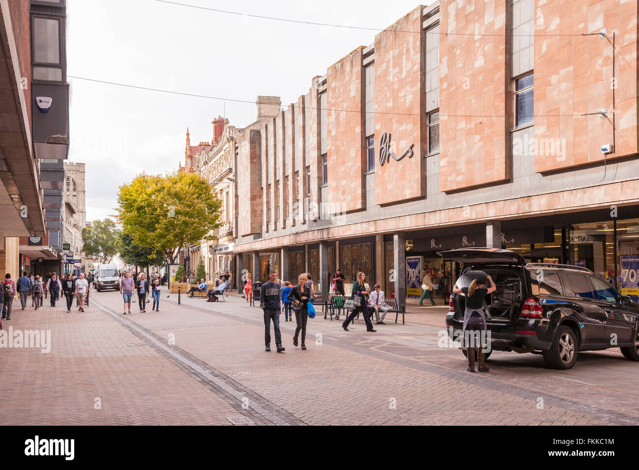 The BHS shop store at Gloucester , Gloucestershire , England , Britain