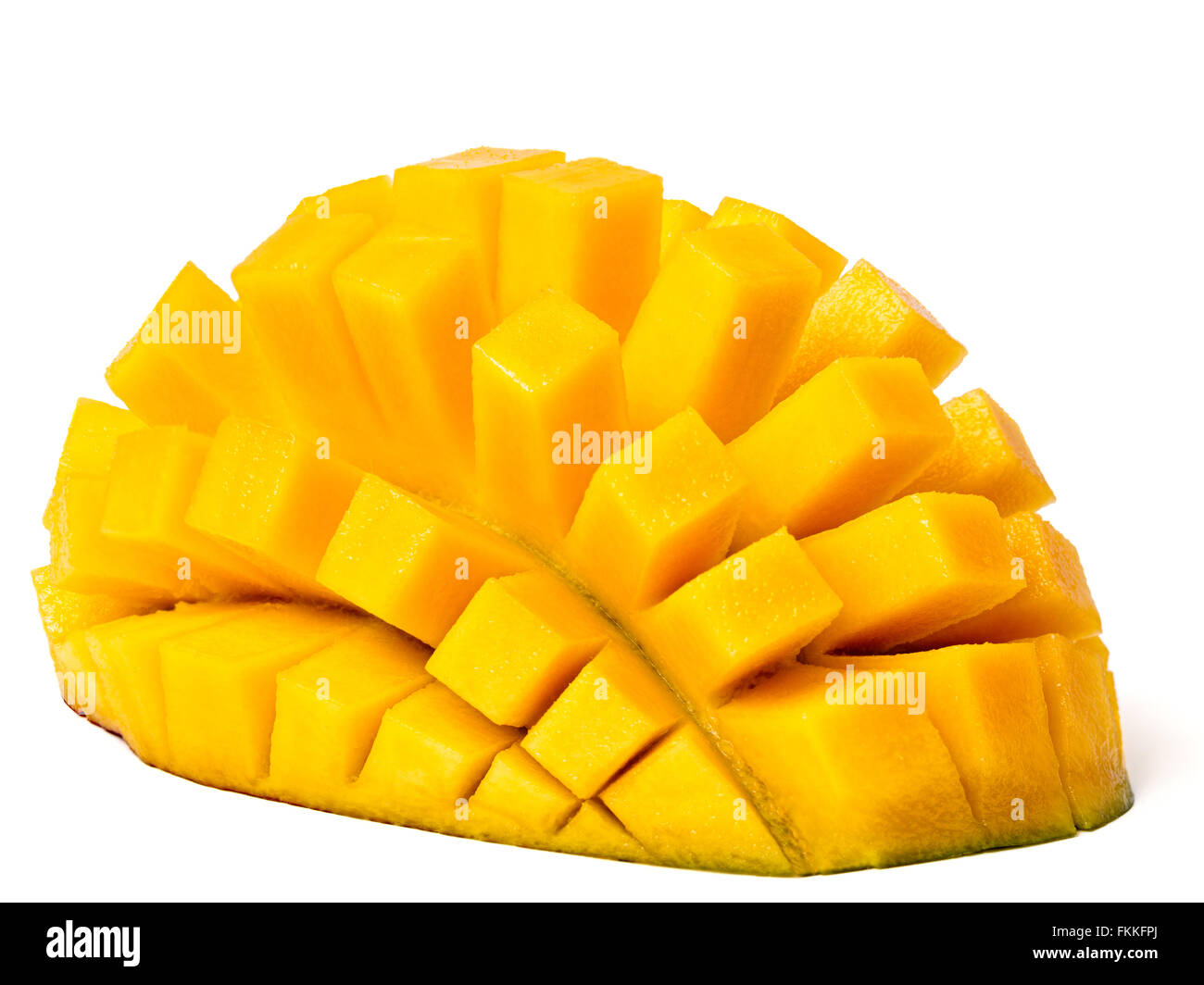 Mango fruit cut in half hi-res stock photography and images - Alamy