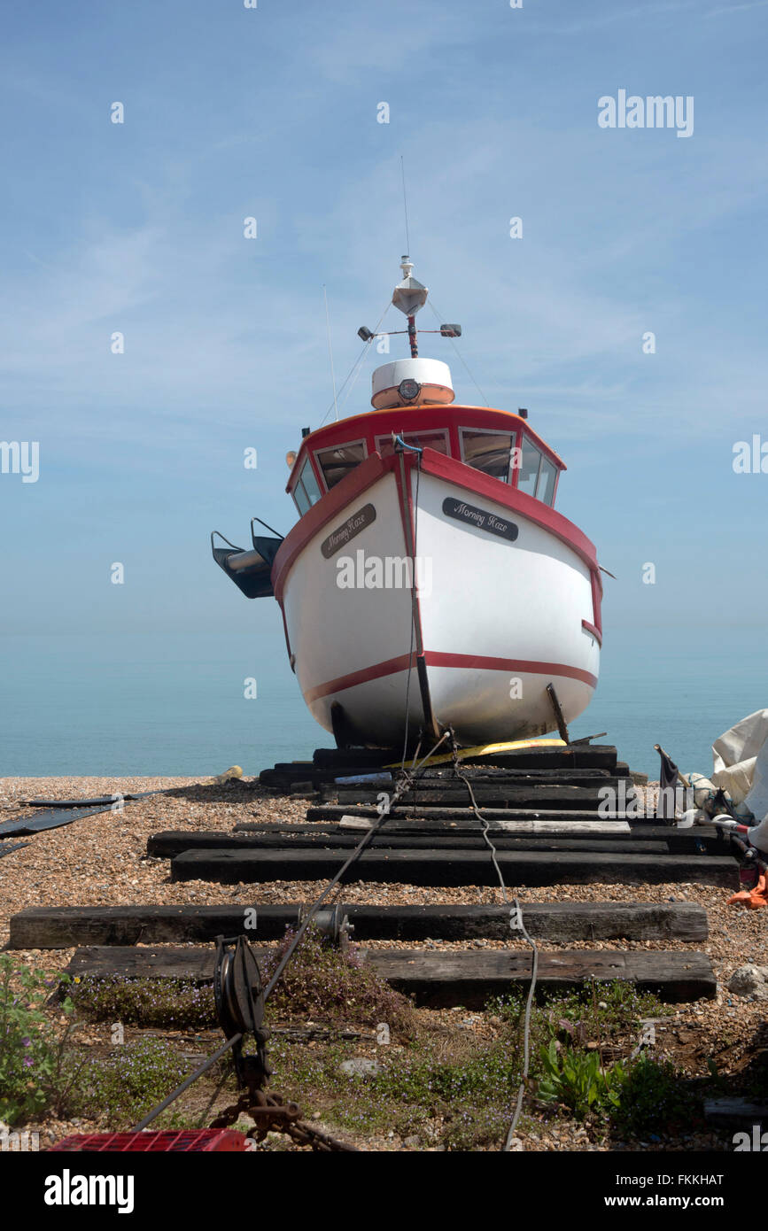 Fishing Boat Landed On Beach High Resolution Stock Photography and ...