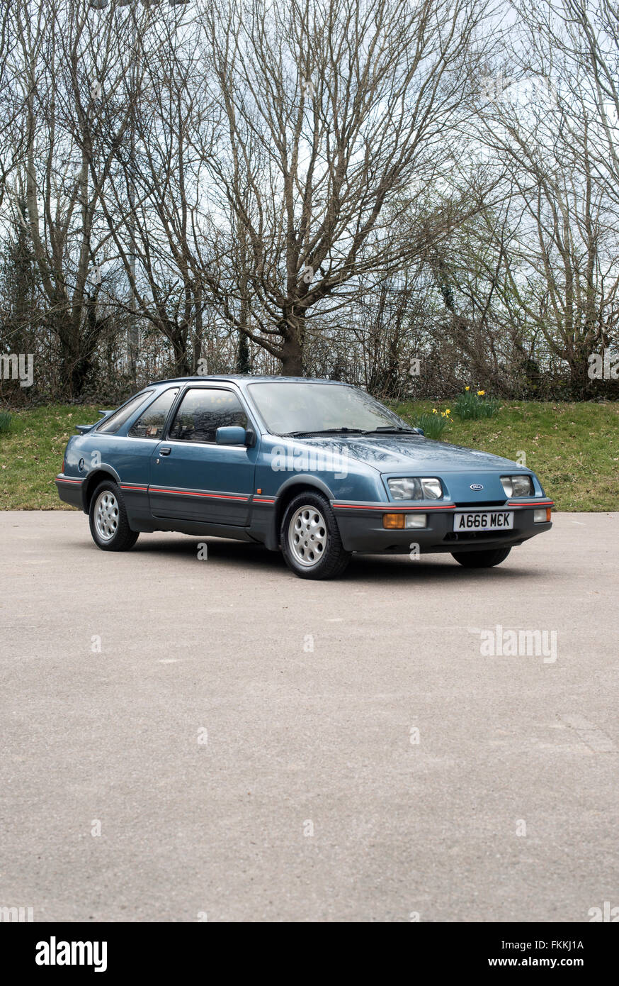 1983 Ford Sierra XR4i car, sold in America as the Merkur XR4Ti Stock Photo