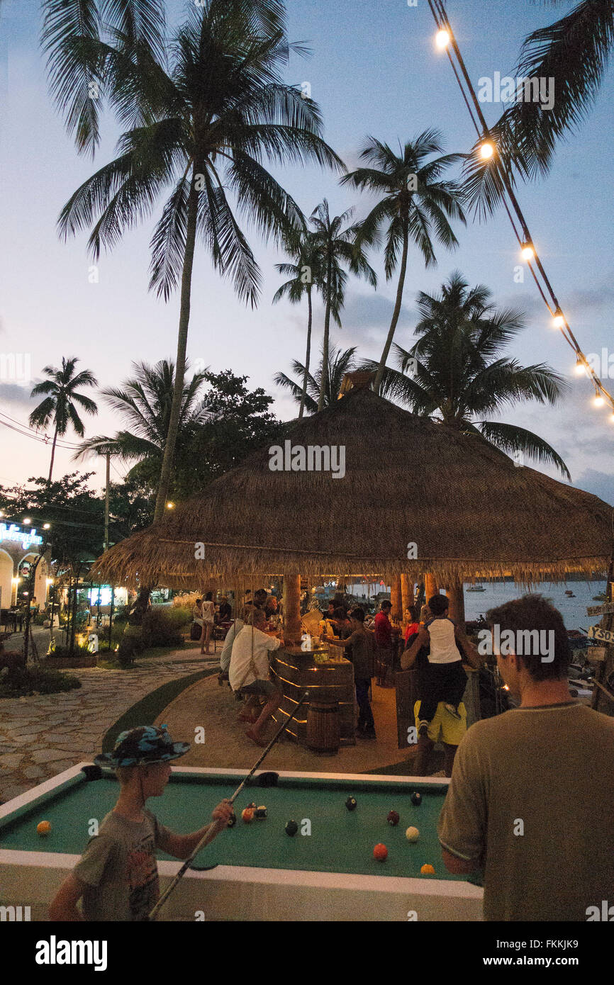 Coco Tam's bar in Fisherman's Village,Bophut Beach.Koh Samui Thailand