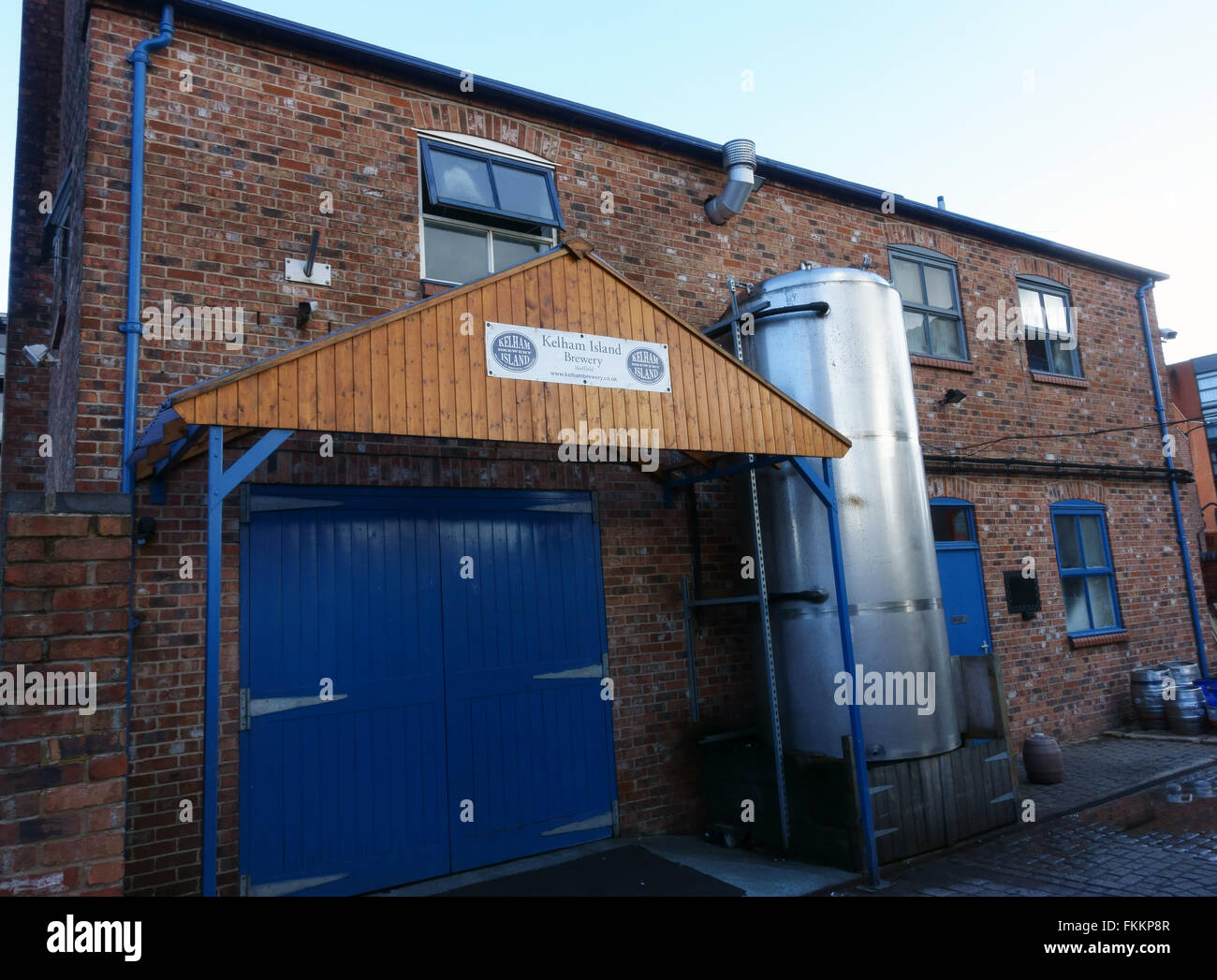 The CAMRA award winning brewery in Kelham Island, Kelham Island Brewery Sheffield Yorkshire England UK Stock Photo