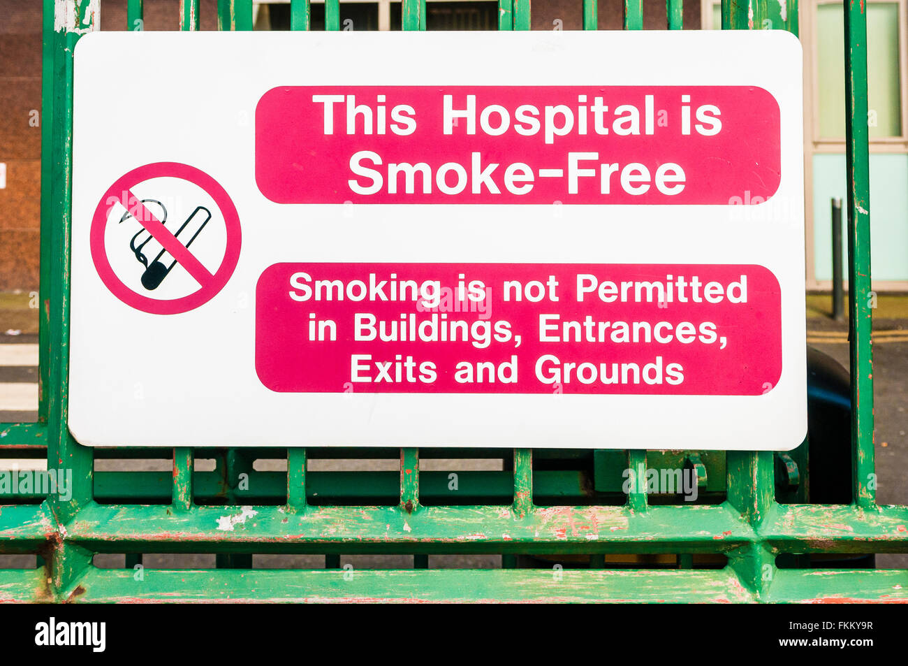 No smoking on site premises hires stock photography and images Alamy