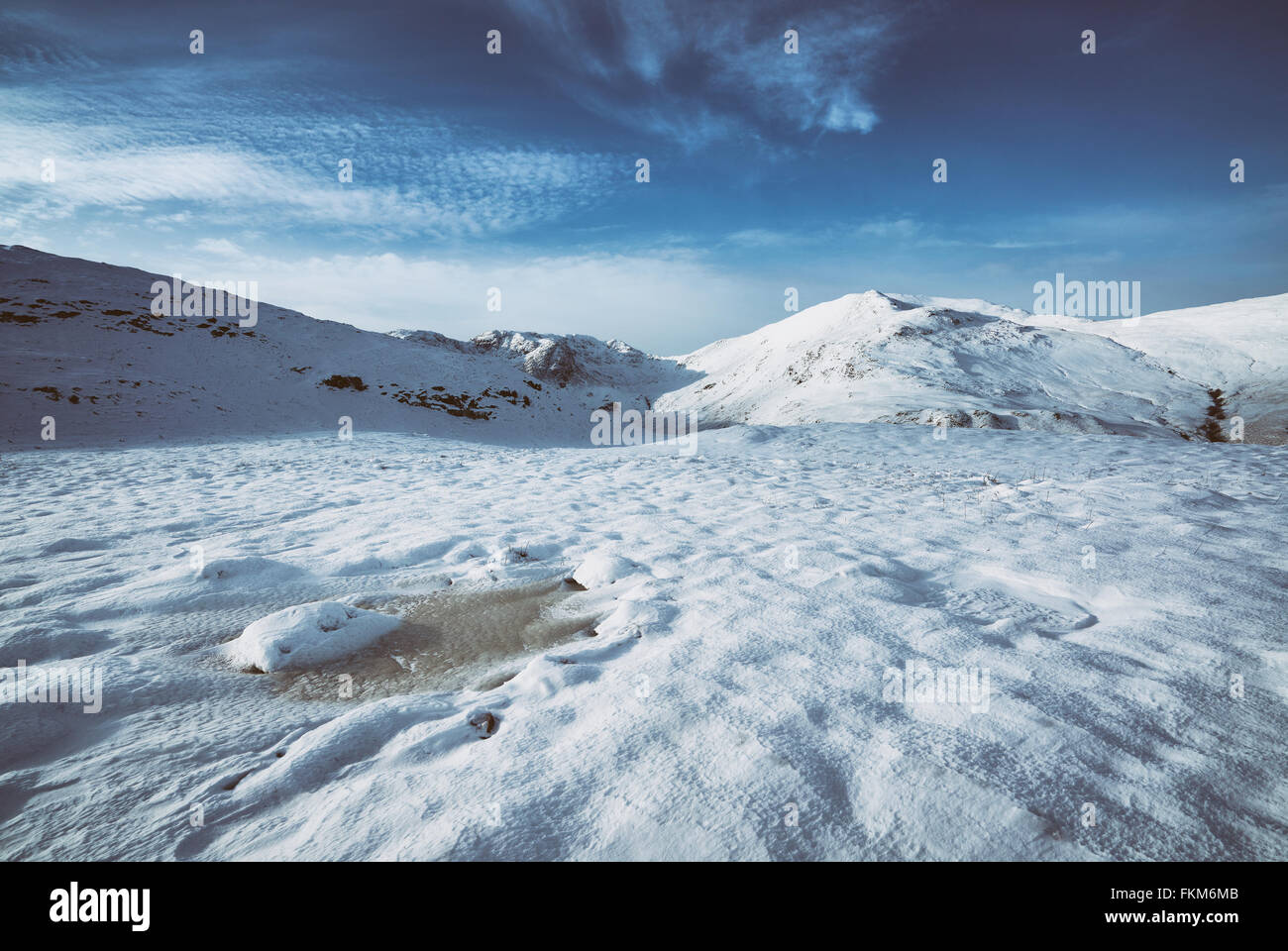 Landscape mountain snow covered hi-res stock photography and images - Alamy