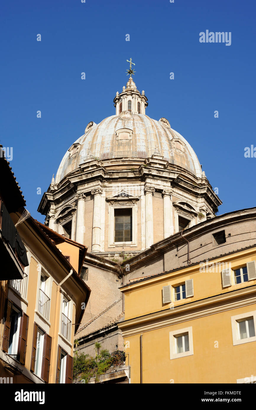 italy, rome, basilica of sant'andrea della valle Stock Photo