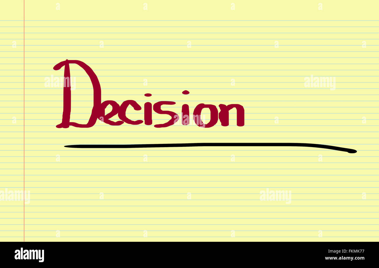 Devcision Decision making seminar hi-res stock photography and images - Alamy