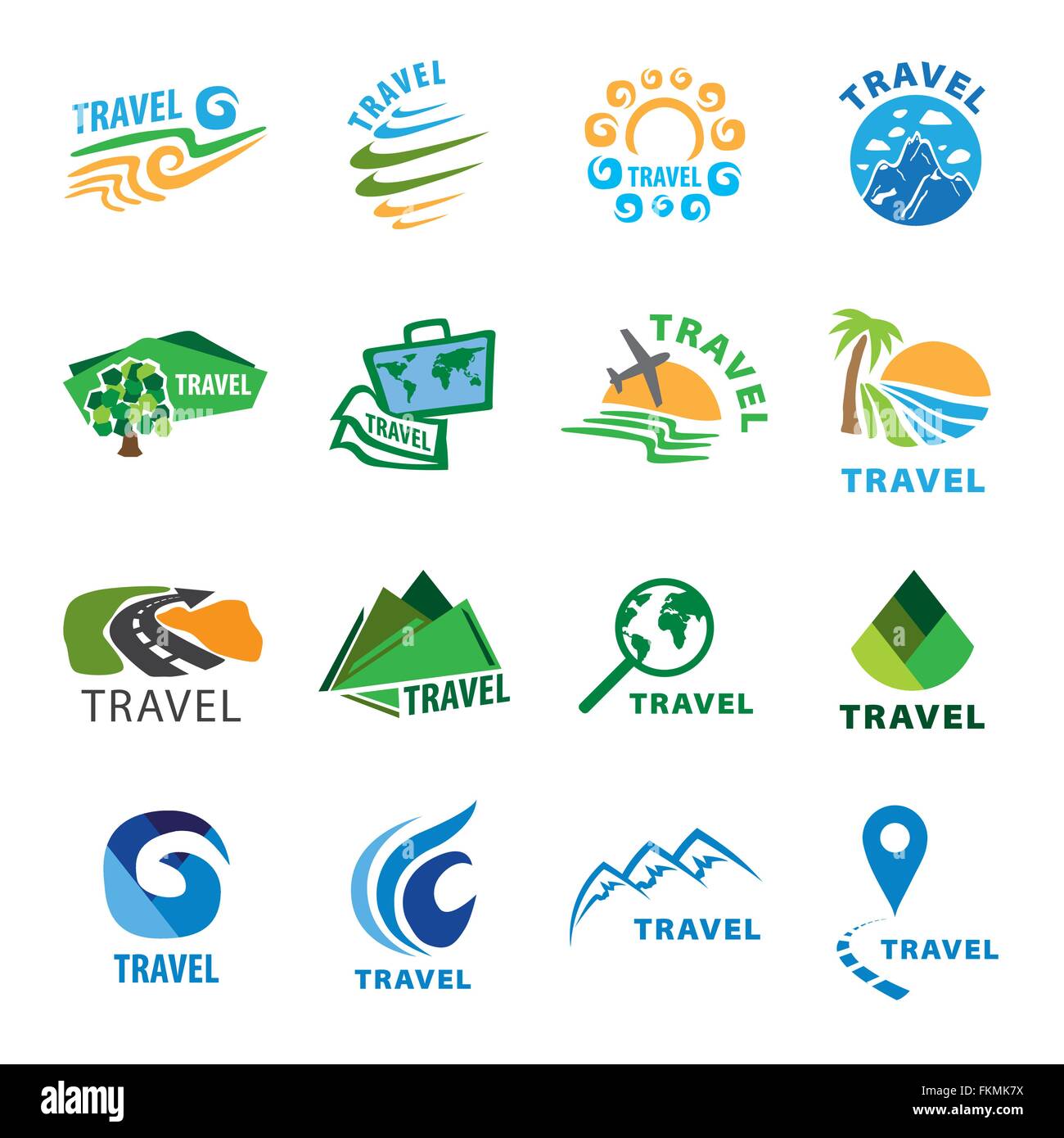Travel Logo Template Stock Vector Image & Art - Alamy