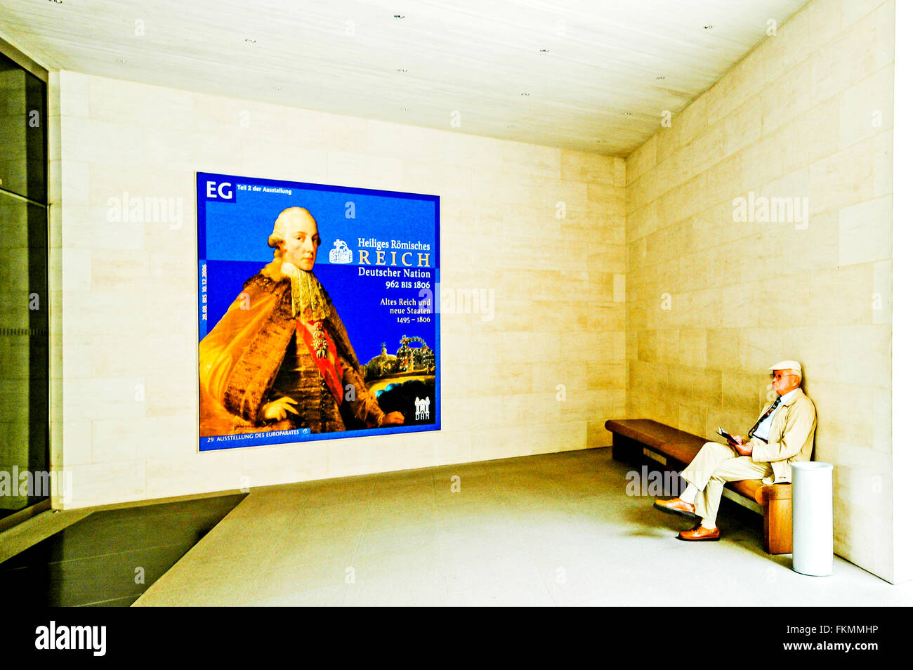 Deutsches Historisches Museum, Berlin, Innenraum; German historic museum, Berlin, Interior Stock Photo