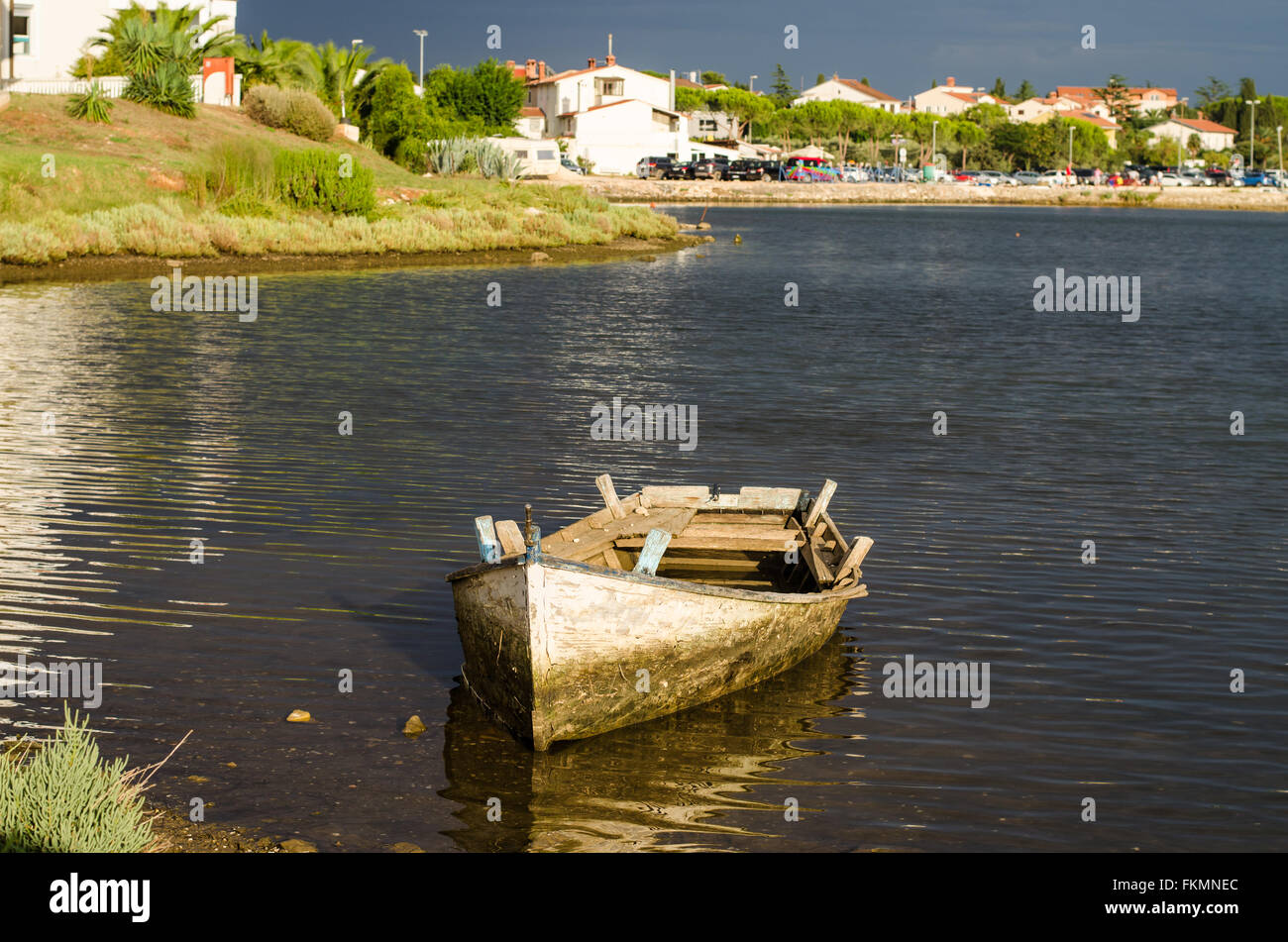 Old wooden boat hi-res stock photography and images - Alamy