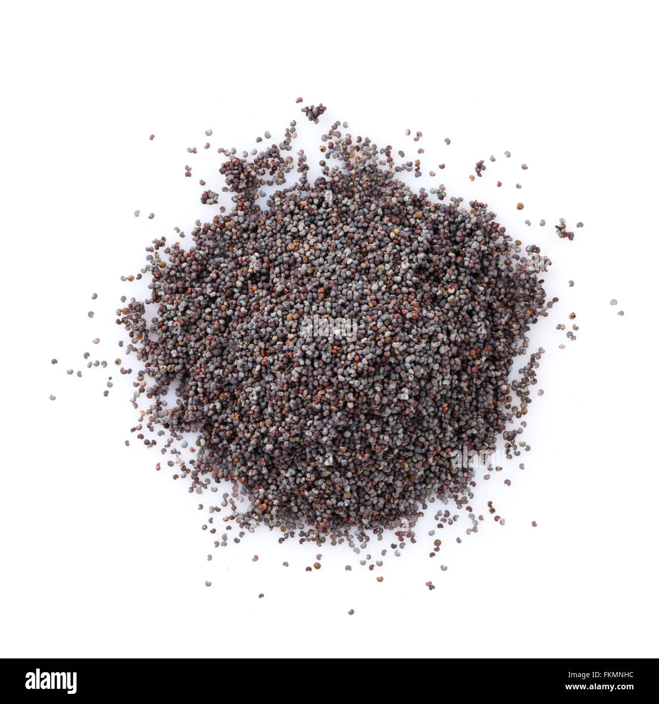 Poppy seed spice. Isolated on white background Stock Photo Alamy