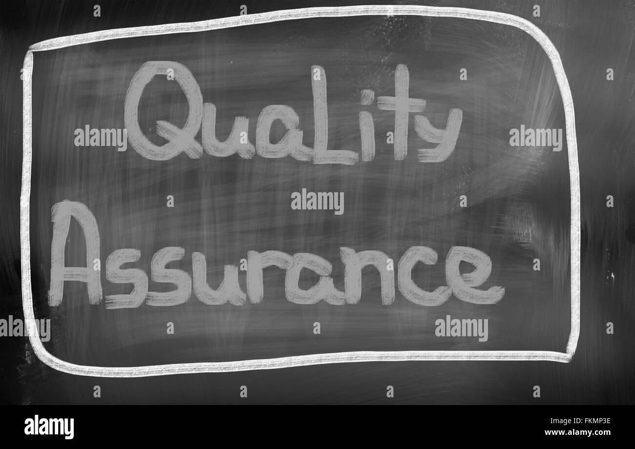 Quality Assurance Concept Stock Photo Alamy