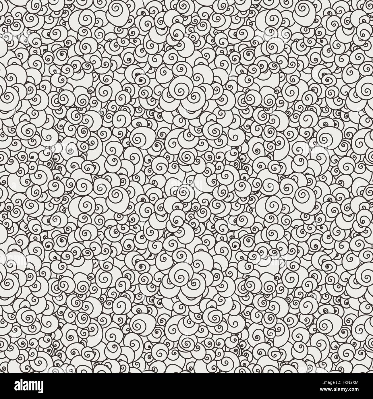 Vector seamless background of overlapping circles Stock Vector Image ...