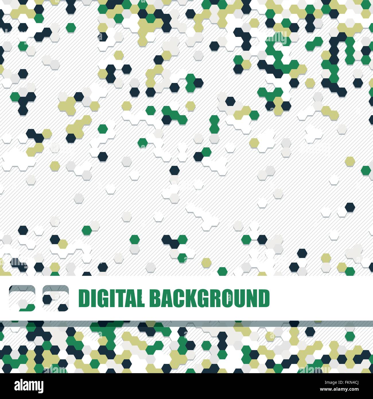 Vector background of different color hexagons Stock Vector Image & Art ...