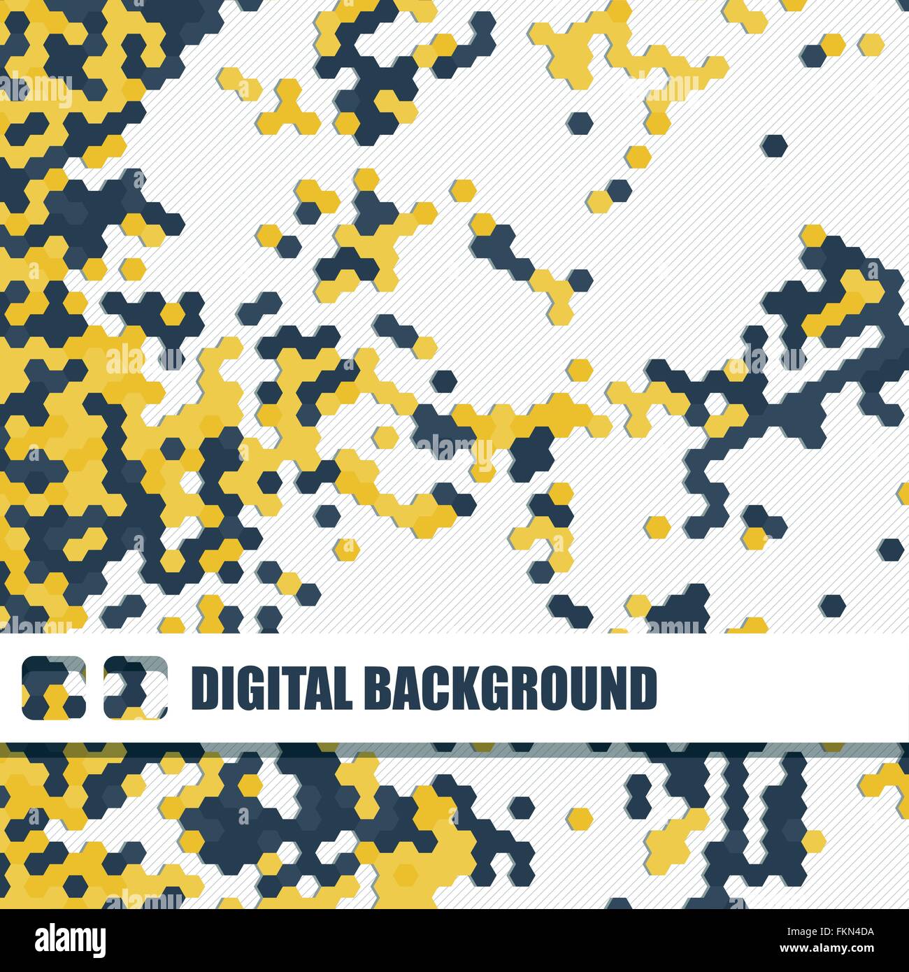 Vector background of different color hexagons Stock Vector Image & Art ...