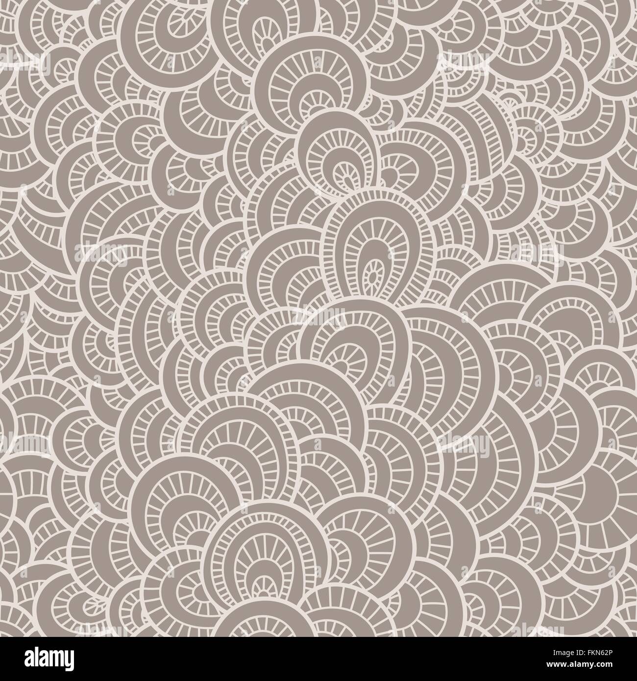 Vector seamless background of overlapping circles Stock Vector Image ...