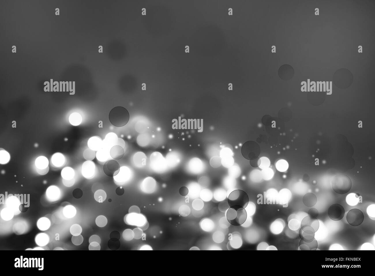 Abstract defocused bokeh circles background Stock Photo