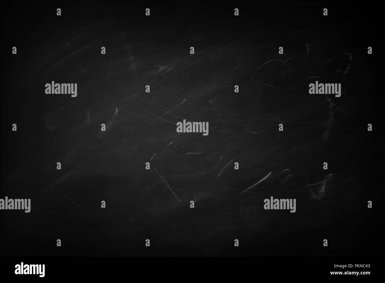Chalk marks on a blackboard Stock Photo
