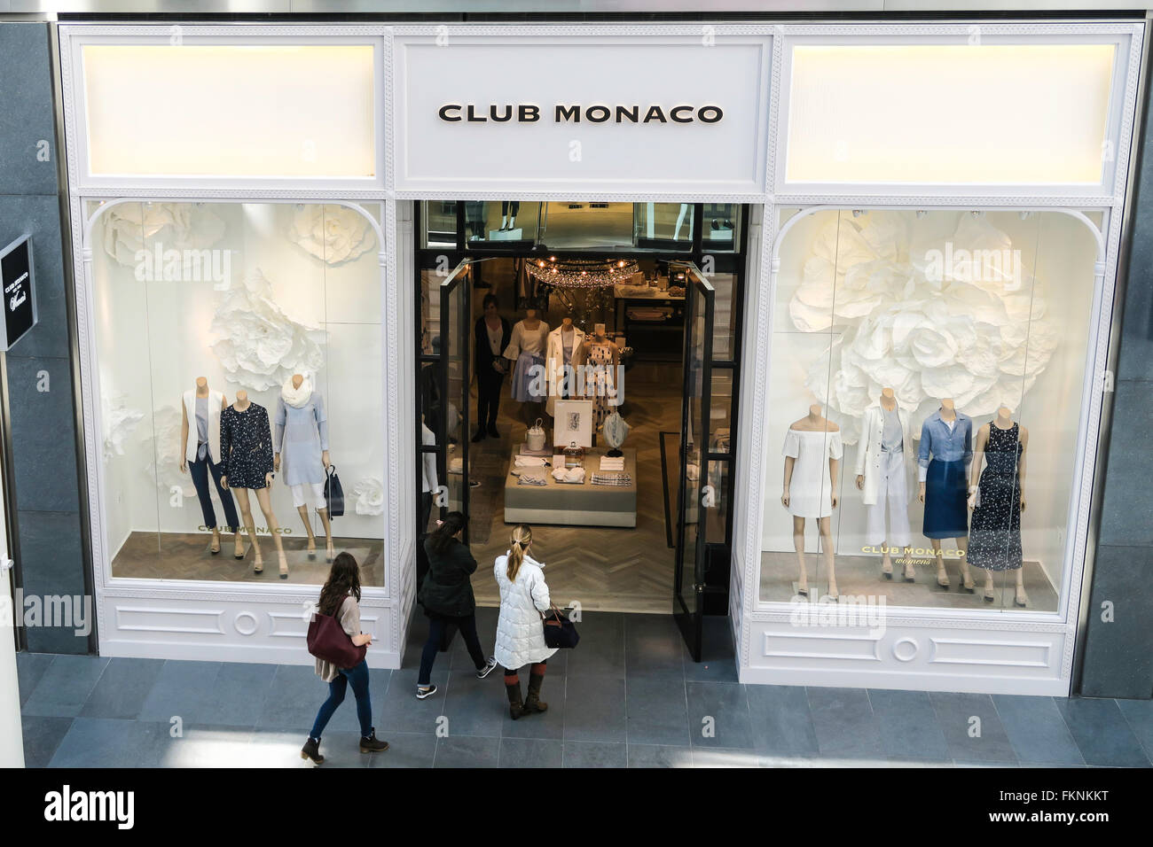 Club Monaco Store, Brookfield Place in Battery Park City, NYC, USA Stock  Photo - Alamy