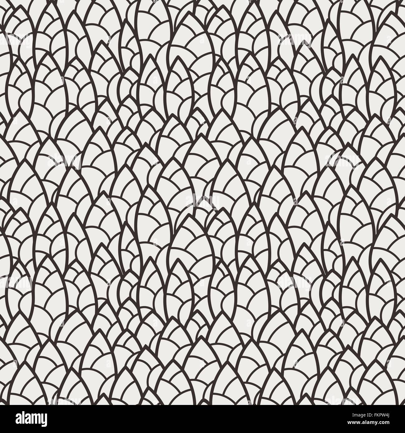 Vector seamless background of overlapping circles Stock Vector Image ...